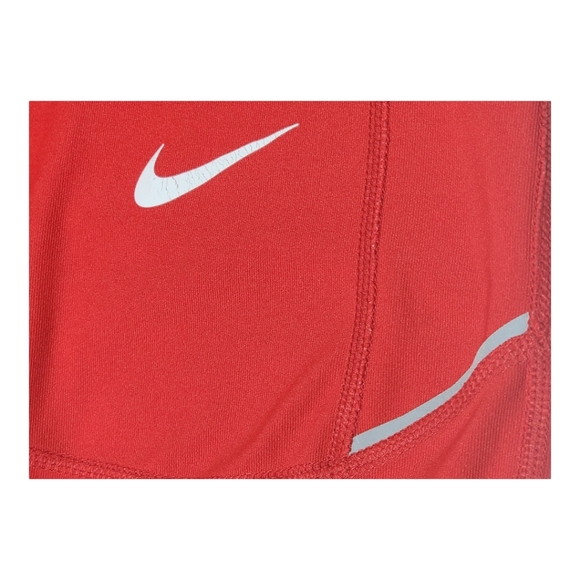 Nike Women's Dry-Fit Running Capris, Leggings, Tights, Red, Size Small, S - Picture 2 of 9